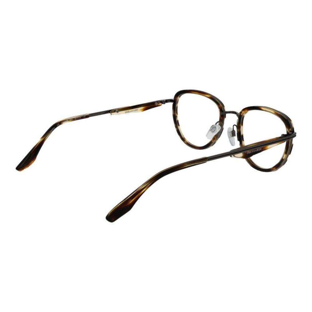 Trussardi Classic Rectangular Glasses Frame Men B… - image 3